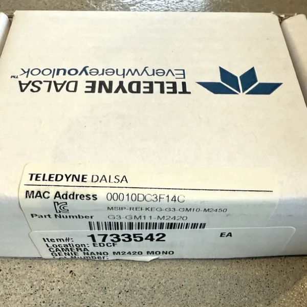 TELEDYNE DALSA G3-GM11-M2420 GENIE NANO Camera (US SELLER) *NEW*