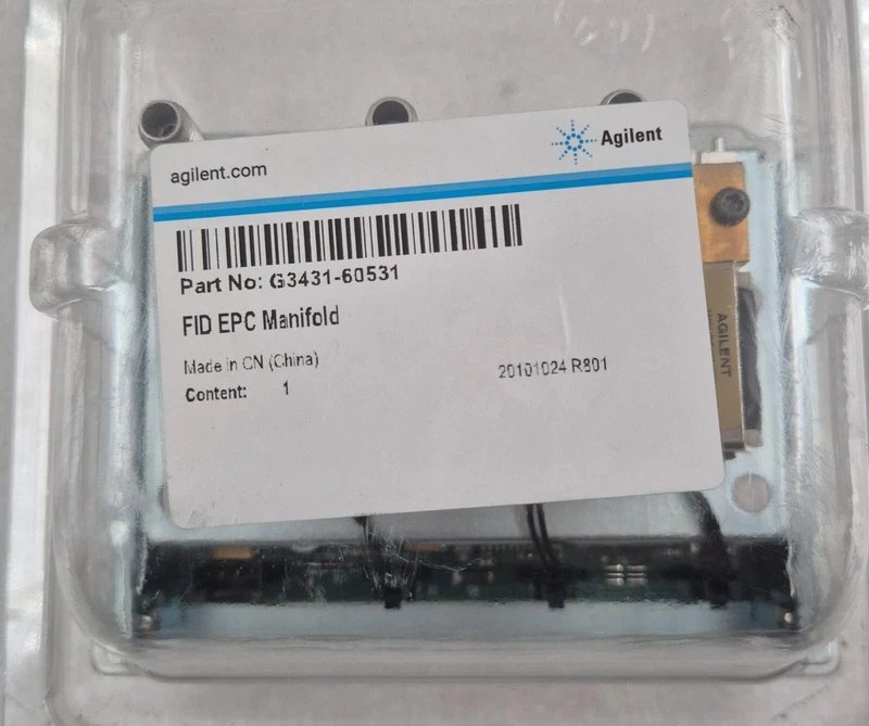 Agilent Technologies G3431-60531 FID EPC Manifold Detector Flow Module 7890 2 G3431 60531 0