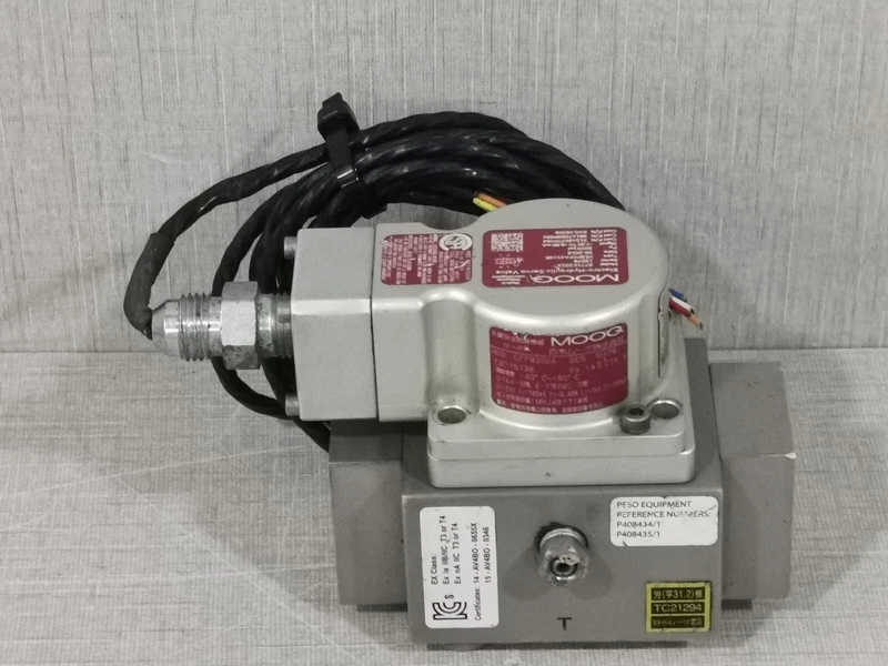 MOOG G771K202A ELECTRO HYDRAULIC SERVO VALVE 2 G771K202A 0