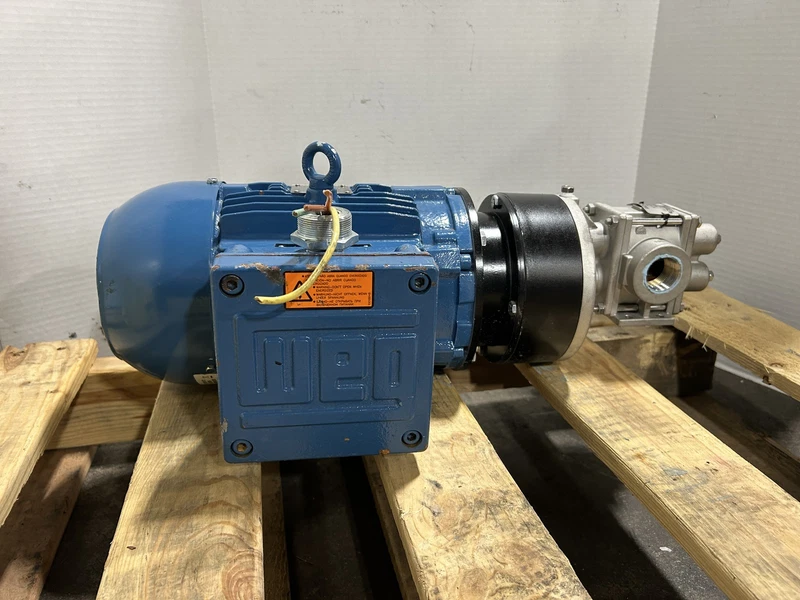 Isochem Pulsafeeder GMC8-AAT-KLO-A Gear Pump with Weg W21X Inverter Motor 2HP 2 GMC8 AAT KLO A 0