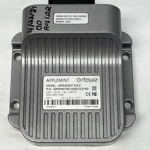 New? GRIDWIZ APPLEMINT GPMX601RD-GAEVCC01RD EVCC Electric Vehicle Comm Control*