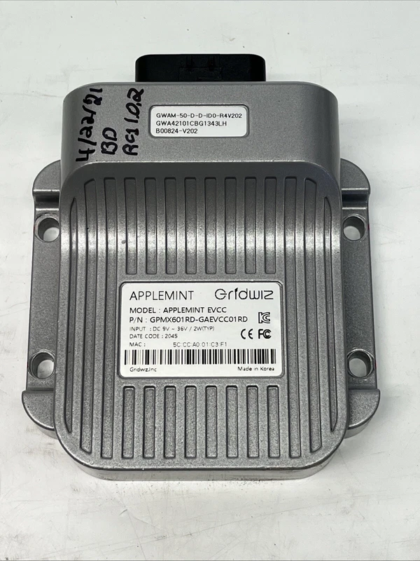 New? GRIDWIZ APPLEMINT GPMX601RD-GAEVCC01RD EVCC Electric Vehicle Comm Control* 2 GPMX601RD GAEVCC01RD 0
