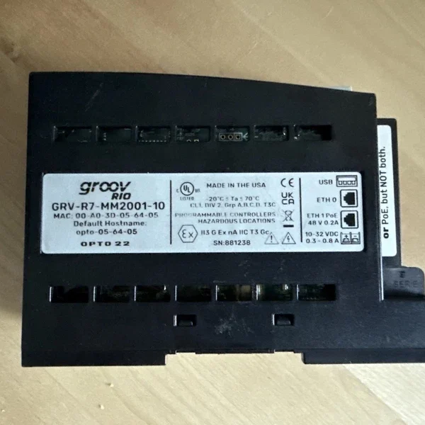 NEW! Opto 22 GRV-R7-MM2001-10