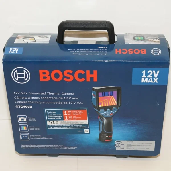 BOSCH GTC400C 12V MAX CONNECTED THERMAL CAMERA IR INFRARED 160 X 120 3.5 DISPLAY