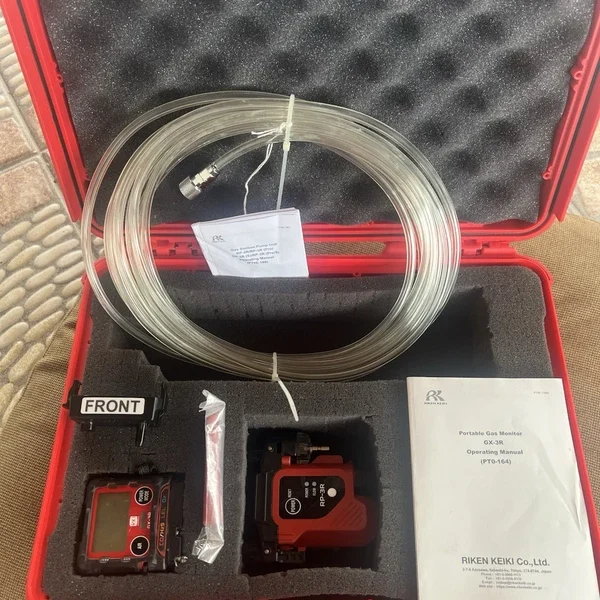 RKI GX-3R Pro LEL/O2/CO/CO2 (2000 ppm) DETECTOR. With RP-3R pump and kit