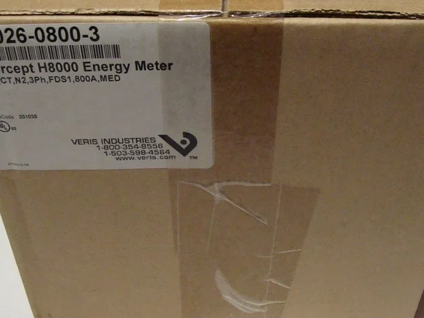 VERIS H8026-0800-3 Enercept H8000 Energy Meter Metering Transducer 800 AMP
