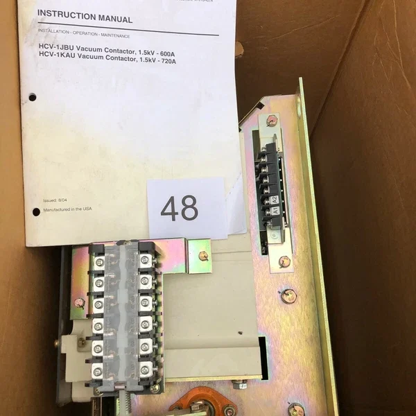 TOSHIBA HCV-1KAU 720A 3PH 1500V MAX VACUUM CONTACTOR