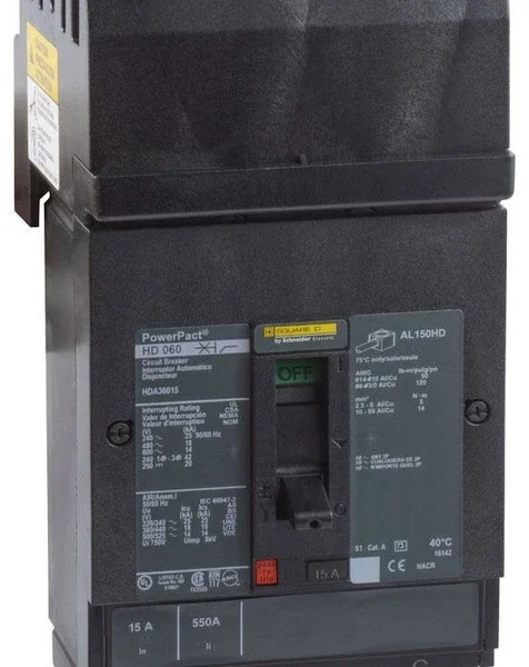 Square D HDA36015 Molded Case Breakers (MCCBs)