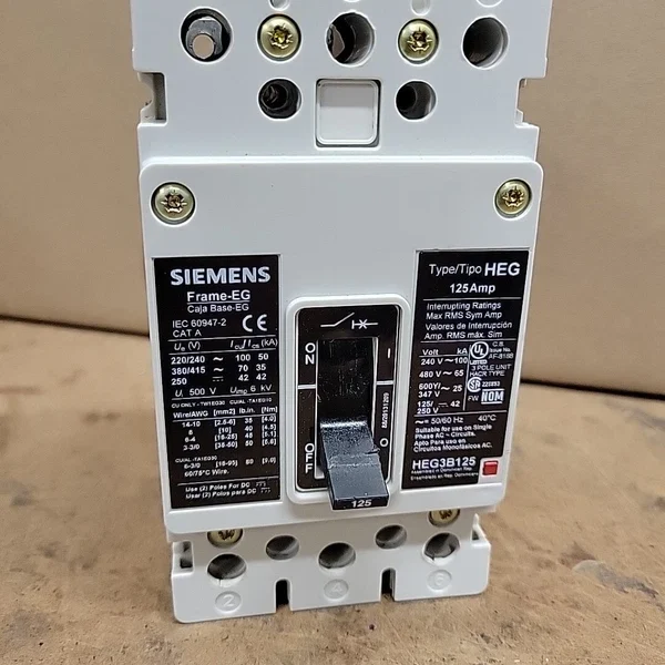 SIEMENS HEG3B125 NEW