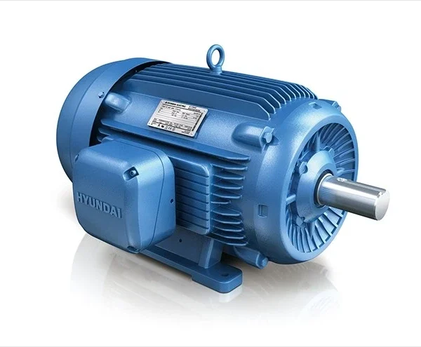 10 hp 215T electric motor 1800 rpm 3 phase tefc Hyundai HES10-18-215T