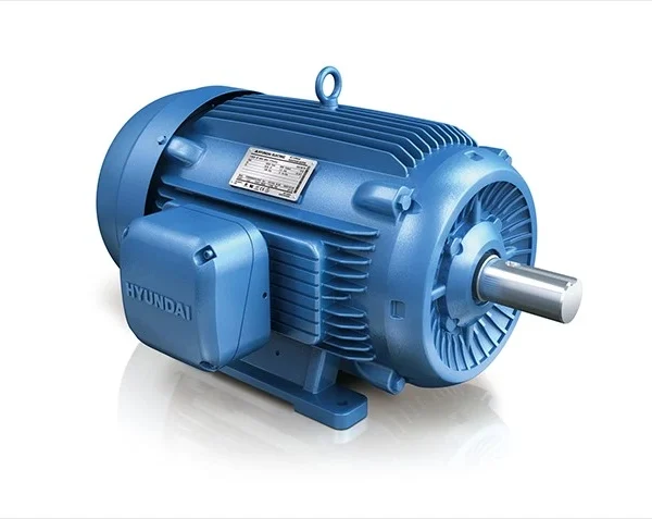 7.5hp 213T electric motor 3600 rpm 3 phase tefc Hyundai HES7.5-36-213T