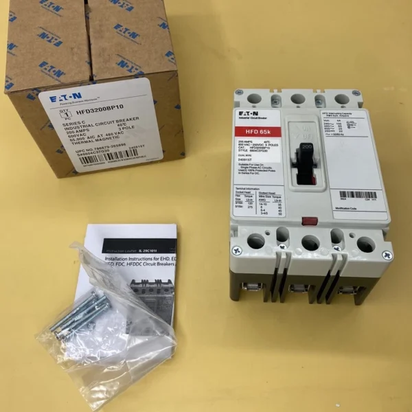 EATON HFD3200BP10 CIRCUIT BREAKER - 200A, 3P, 600V - NEW IN BOX ????