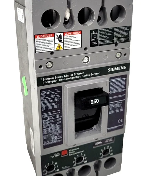 HFXD63B250 Siemens 250 Amp 600 Volt Circuit Breaker - Next Day Option - New