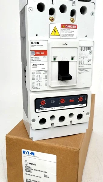 HKD3400 Eaton 400 Amp 600 VAC Circuit Breaker - Next Day Option - New