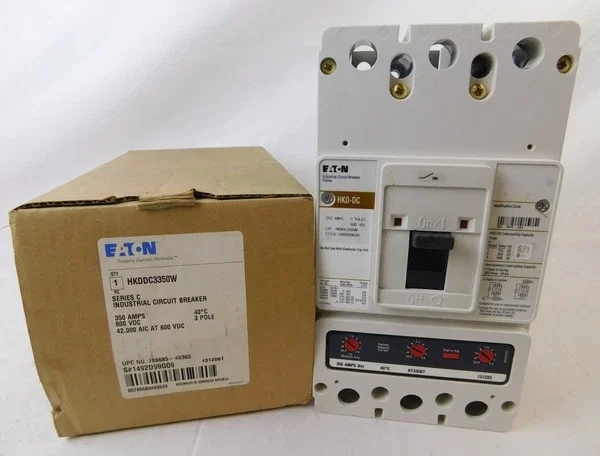 Eaton HKDDC3350W Molded Case Circuit Breaker 350A 600VAC 3P