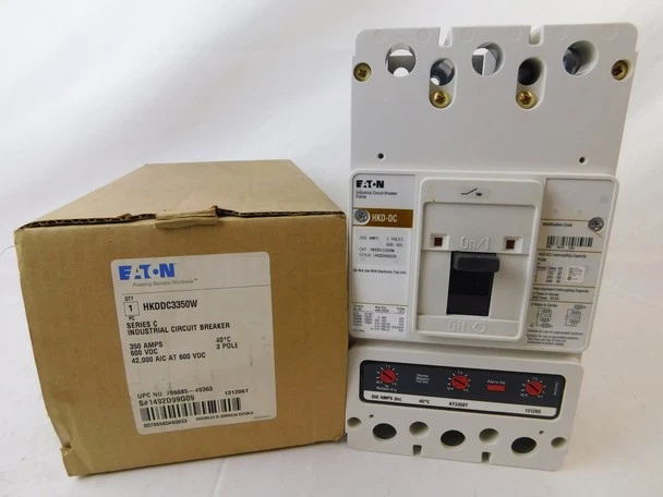 Eaton HKDDC3350W Molded Case Circuit Breaker 350A 600VAC 3P 2 HKDDC3350W 0