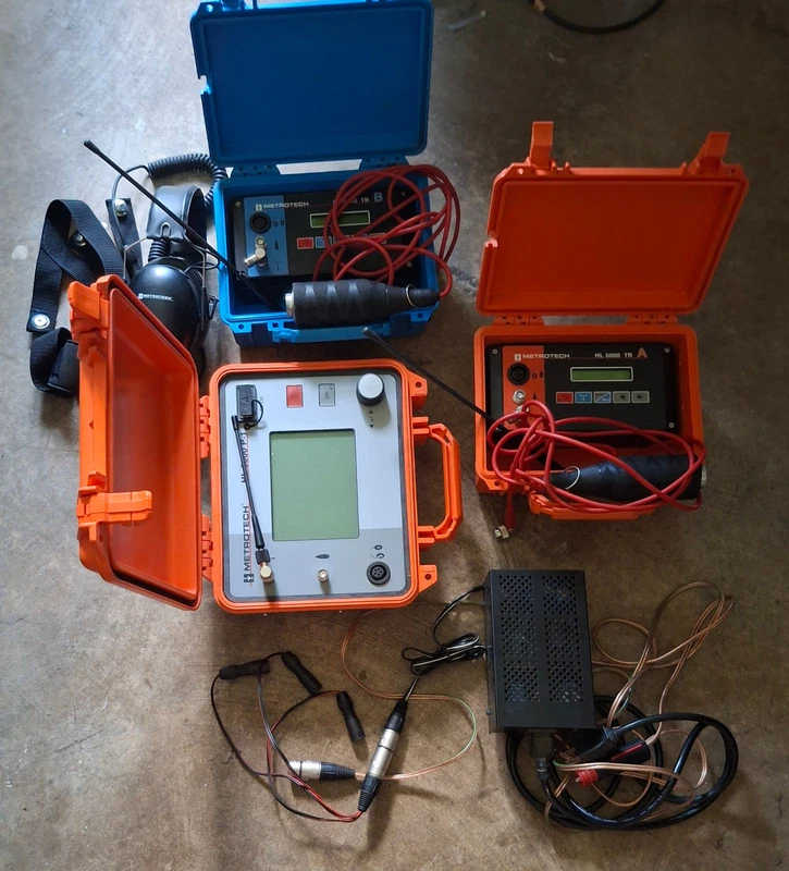 Metrotech HL6000 HL 6000 Digital Correlator Leak Detector Detection System 2 HL6000 0