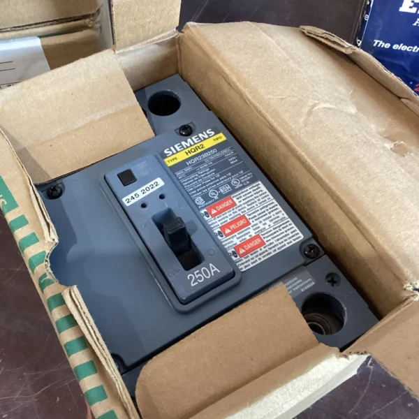 Siemens Circuit Breaker HQR23B250 250 Amp 240 Volt 3 Pole