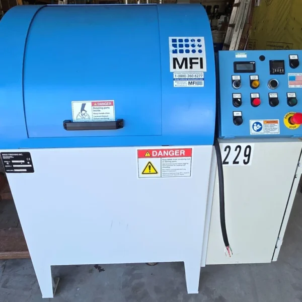 MFI HZ-40 CENTRIFUGAL BARREL FINISHING TUMBLER TUMBLING FINISHER 2020
