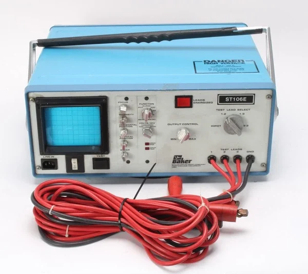 Baker ST106E 6.0KV Surge / DC High-Potential Motor Tester - Fair Condition