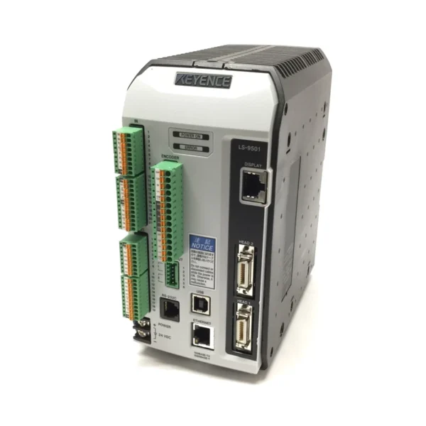 Keyence LS-9501 High-Speed Optical CMOS Micrometer Digital Controller 24VDC