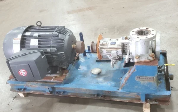 Goulds 3700SX 4X6-9H Centrifugal overhung Process Pump 150hp 1568GPM 300 head-ft