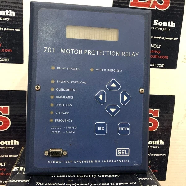 Schweitzer Engineering Motor Protection Relay 701 0701011XXX