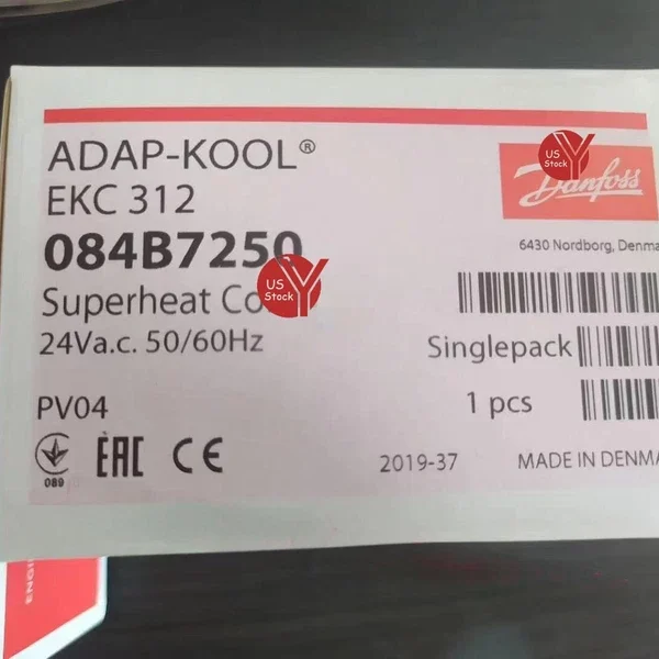 One New Sealed EKC 312 084B7250 Electronic Expansion Valve Controller Fast Ship