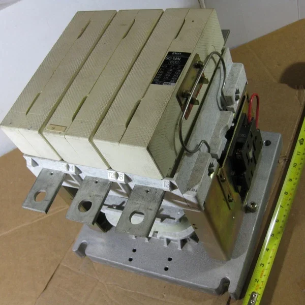 Fuji SC-14N (600) Magnetic Contactor 600A 600V 480kW 640HP 3PH 100-127 V Coil