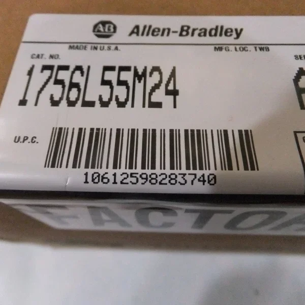 Allen-Bradley 1756-L55M24 series A CPU Module USA made, sealed package.