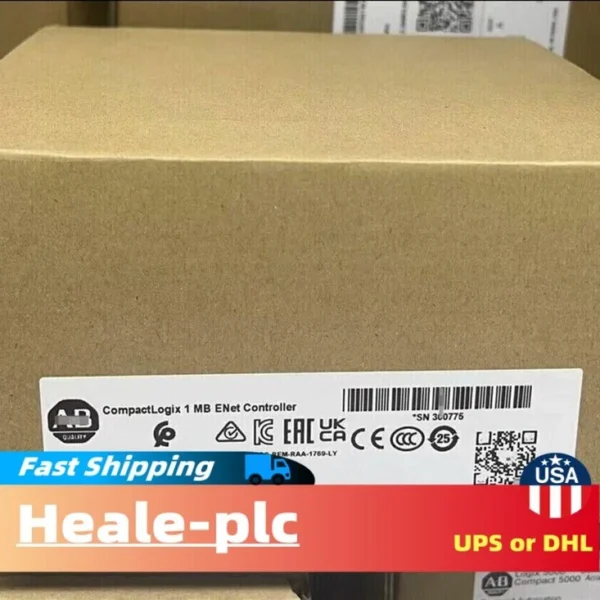 New Sealed AB 1769-L30ER / A CompactLogix 1MB ENet Controller 1769L30ER US Stock