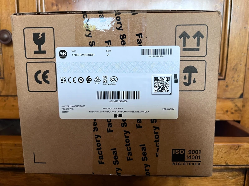 NEW - FACTORY SEAL -AB 1783-CMS20DP - Allen Bradley Stratix 5200 20 Ports Sw 2 1783 CMS20DP 0