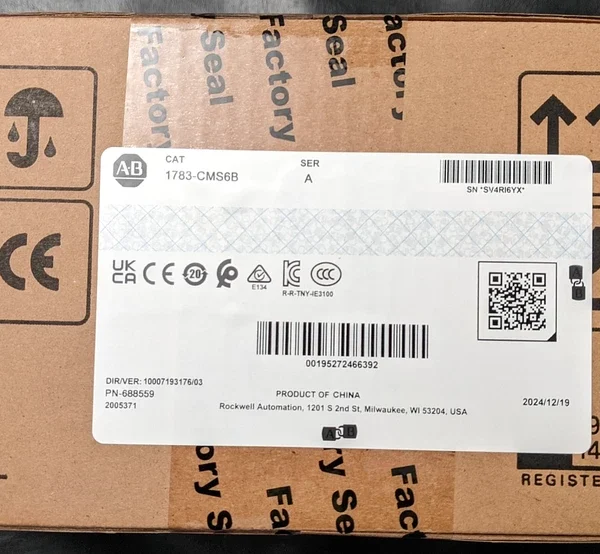 1783-CMS6B Allen-Bradley Stratix 5200 6 Port Switch, New in Factory sealed box