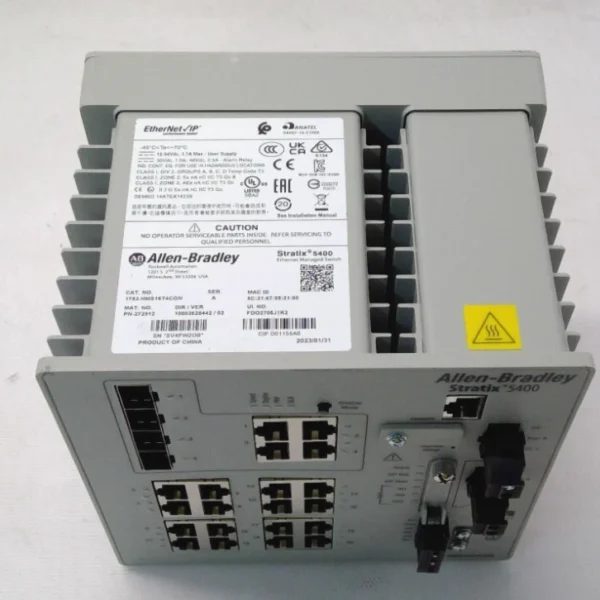 Allen Bradley 1783-HMS16T4CGN A Stratix 5400 20 Port Ethernet Managed Switch