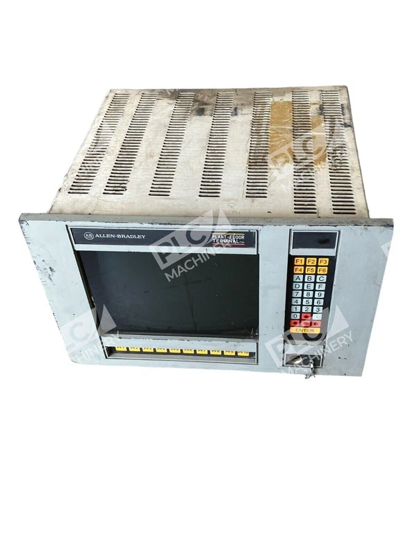 Allen Bradley 1784-T30C /B Plant Floor Terminal 12 Inch Color 967328-01 2 1784 T30C 0