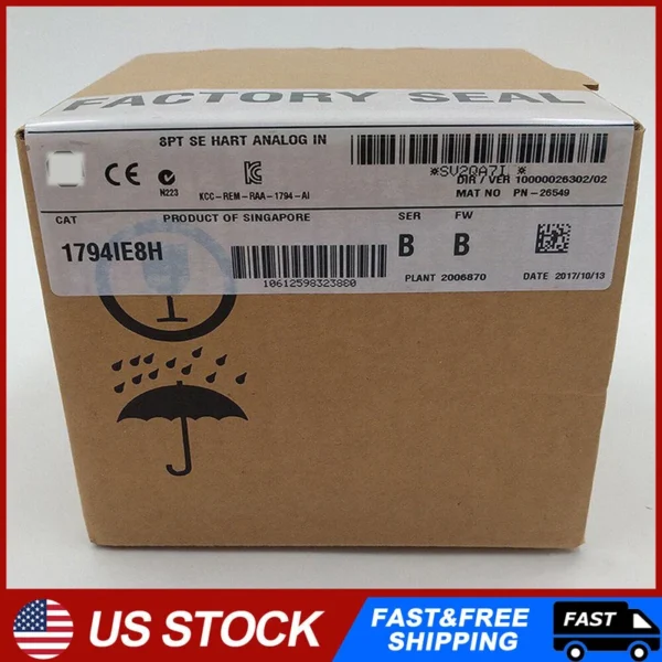 Allen-Bradley 1794-IE8H 1794-IE8H HART Analog Input Module SPOT STOCK 1794IE8H