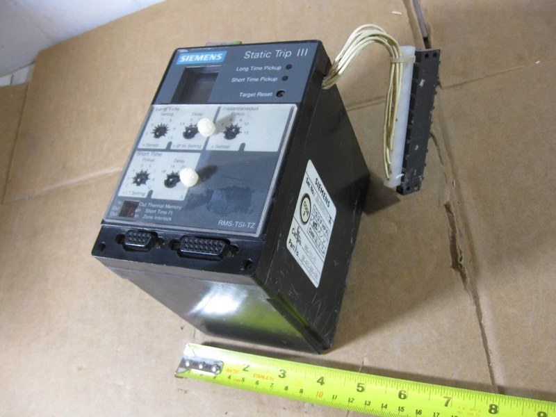 Siemens RMS-TSI-TZ Static Trip III Circuit Breaker Trip Unit 18-483-905-506 2 18 483 905 506 0