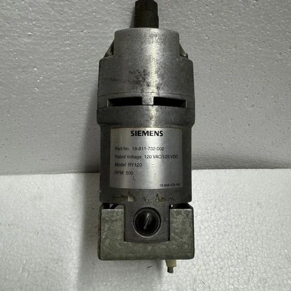 SIEMENS 18-811-732-002 RY 120 500 RPM CHARGING GEARMOTOR