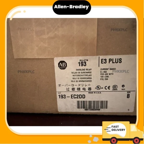 NEW IN BOX 193-EC2DD Thermal overload relay Allen-Bradley 193EC2DD FREE SHIP US