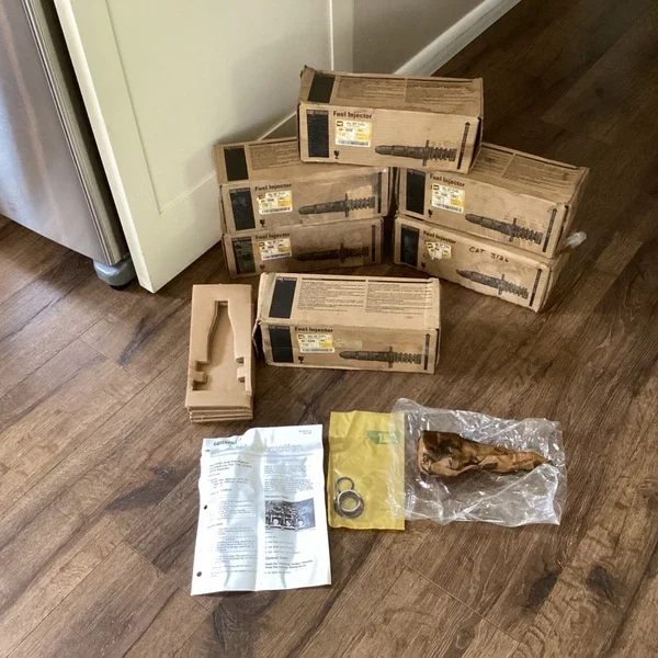 6 OEM CAT Caterpillar Fuel Injector 0R9349 3126B, C7 7.2 1995-2004 Engine Motor