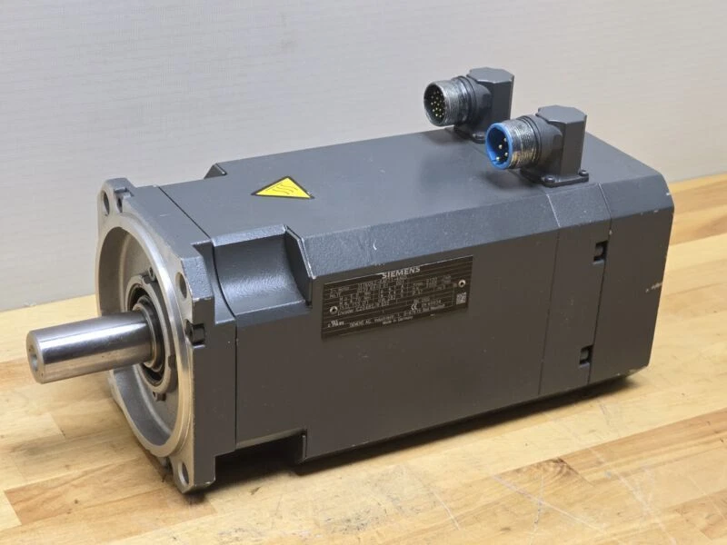Siemens AC Servo Motor 1FT6062-6AF71-4AG5, Encoder, See Label for More Details 2 1FT6062 6AF71 4AG5 0