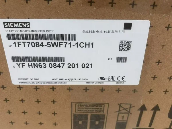 1 pc 1FT7084-5WF71-1CH1 siemens brand new servo motor with box fast ship
