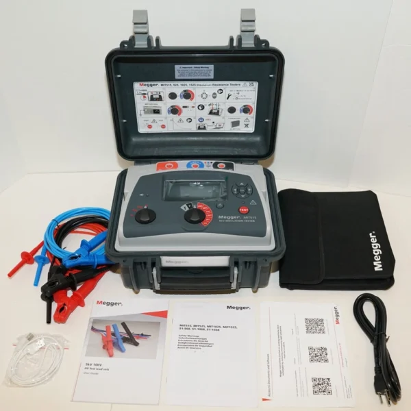 MEGGER MIT515 5-kV DIAGNOSTIC INSULATION RESISTANCE TESTER PI DAR DD NEW NO BOX