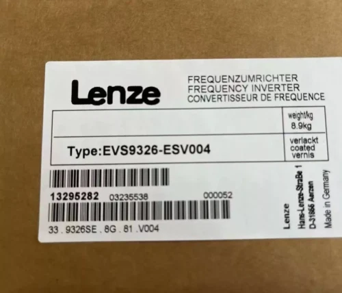 EVS9326-ESV004 NEW LENZE SERVO DRIVE WITH SAFETY RELAY TERMINALS EVS9326-ESV004