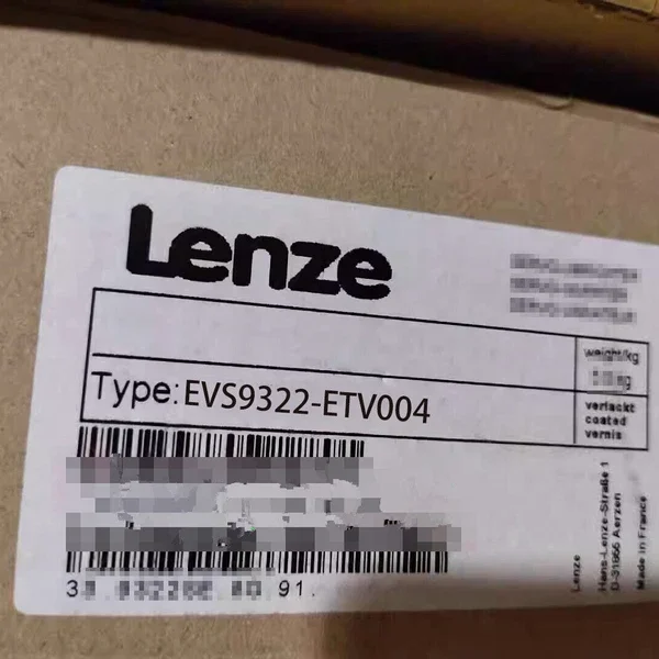 EVS9322-ETV004 NEW LENZE EVS9322ETV004 SERVO INVERTER With Relay Terminal