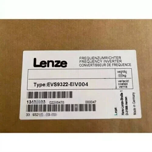 EVS9322-EIV004 NEW LENZE EVS9322EIV004 INVERTER With Safety Relay Terminal