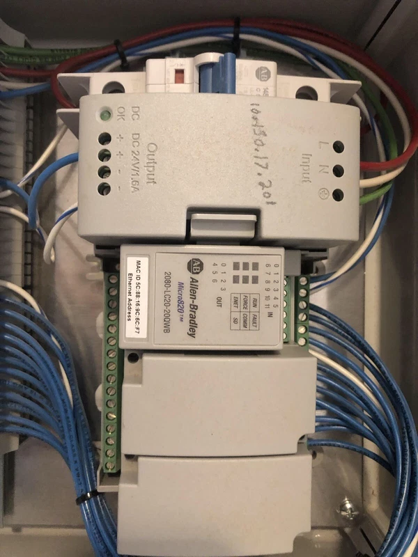 Plc Box With Allen Bradley Micro820 1 s l800 1084