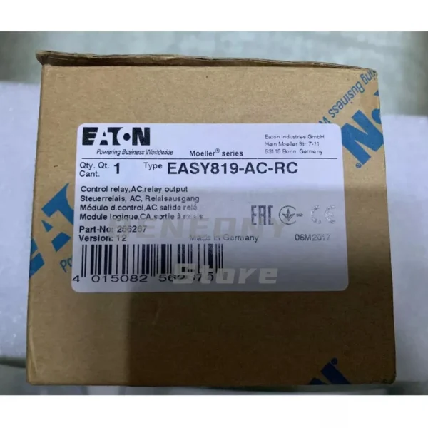 New Eaton MOELLER EASY819-AC-RC EASY819ACRC Control Relay Expedited Shipping