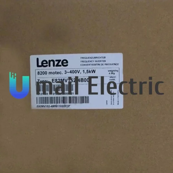 E82MV152_4B001 NEW LENZE E82MV152-4B001 Inverter 8200 Motec 1.5kW E82MV1524B001