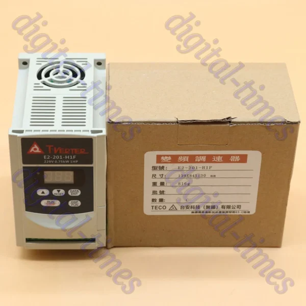 Brand New TECO INVERTER E2-201-H1F E2201H1F Quality assurance#LJ
